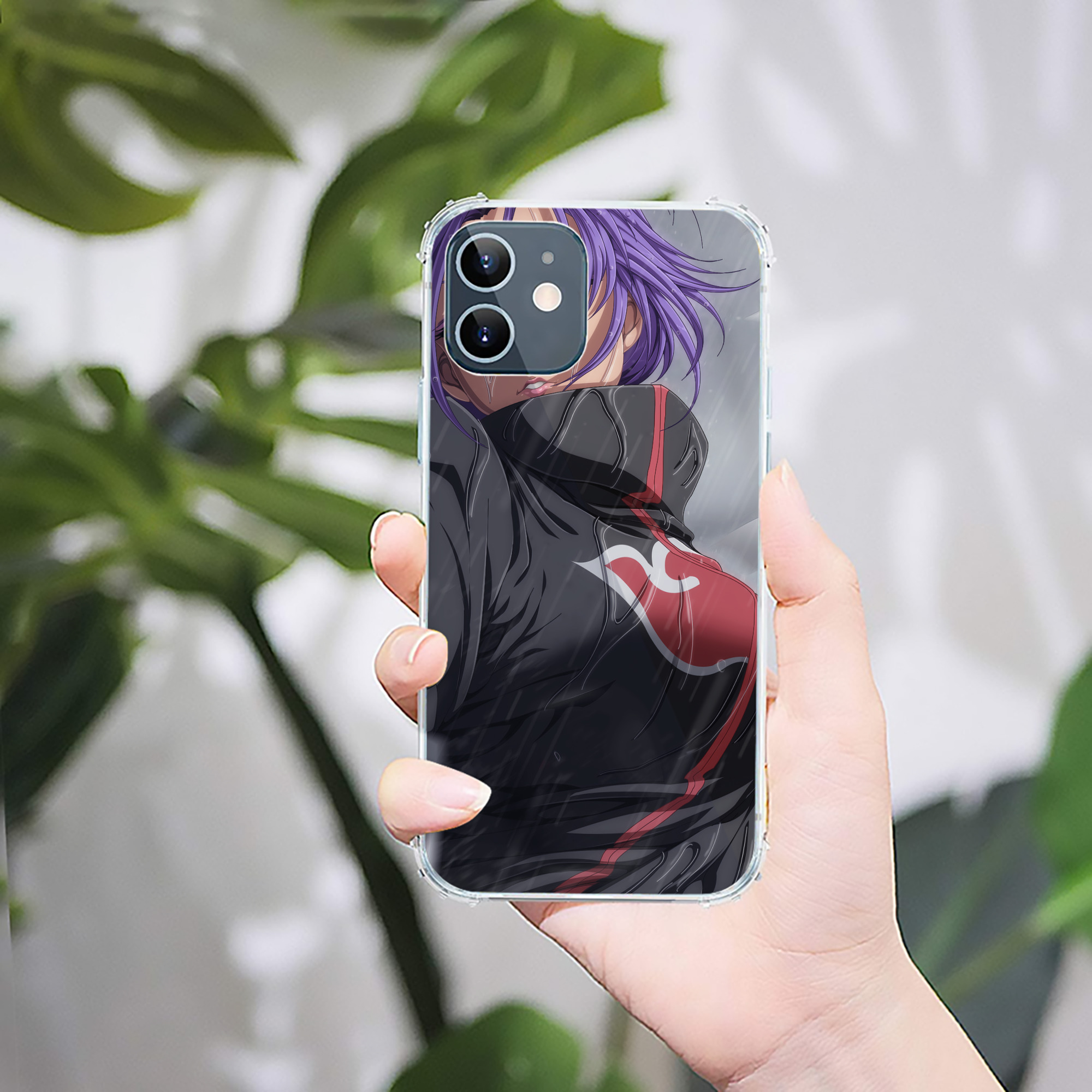 （画像用） NARUTO -ナルト- NARUTO -ナルト- 疾風伝 【iPhone 12シリーズ対応】透明スマホケース（クリアソフトケース）